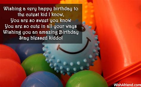 Wishing A Very Happy Birthday To Birthday Wish For Kids