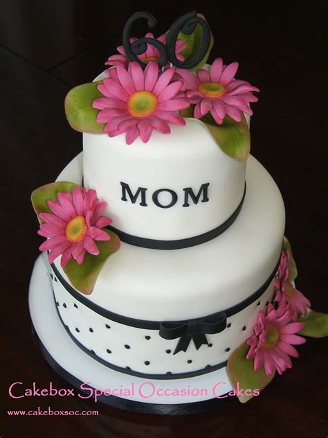 Simple Birthday Cake For Mom Designs Happy Birthday Mom Cake 7 Big