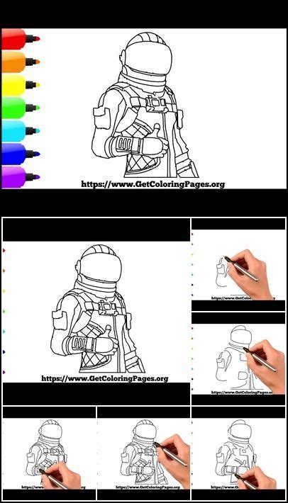 How To Draw Fortnite Dark Voyager Drawing Tutorial Step By Step