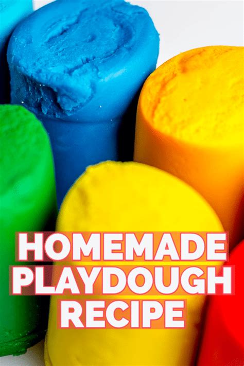 Making This Homemade Playdough Recipe With Or Without Cream Of Tartar Will Make You The Most