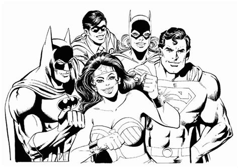 Batman Robin And Batgirl Coloring Pages Jambestlune