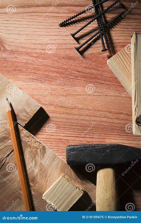 Materials And Tools For Building Or Repairing Stock Image Image Of