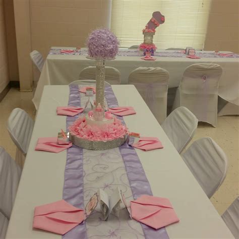 Pink And Purple Baby Shower Baby Shower Party Ideas Photo 5 Of 13