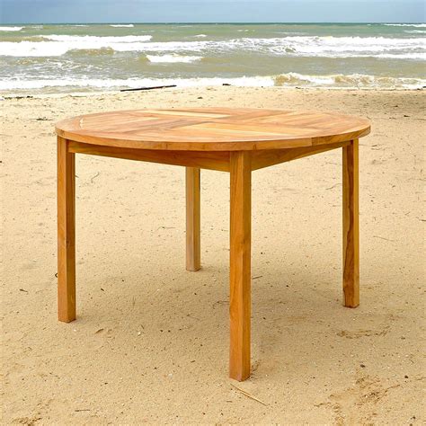 48 Round Teak Dinning Table Iksun Teak Patio Furniture Sale