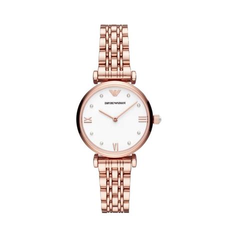 Emporio Armani Ar11267 Ladies Rose Gold Gianni T Bar Watch