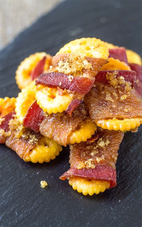 Bacon Is The Name Of The Game With These Sweet And Spicy Bacon Crackers
