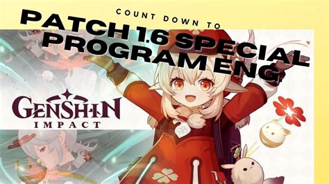16 Special Program English Countdown Genshin Impact Youtube