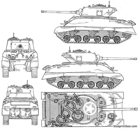 M4a1 Sherman 3 Free Plans And Blueprints Of Cars