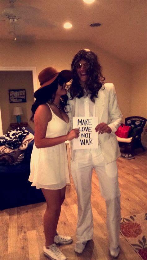 John Lennon And Yoko Ono Halloween Couple Costume Couples Fancy Dress