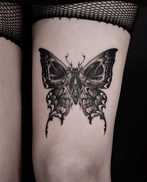 30 awesome butterfly thigh tattoo ideas for men and women in 2023