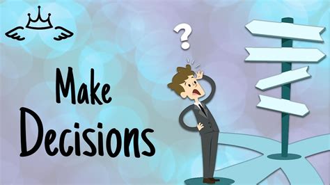 How To Be More Decisive Decision Making Tips Youtube