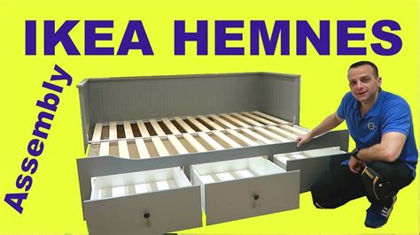 Ikea Hemnes Day Bed Assembly Instructions Youtube