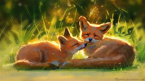 Cute Kawaii Fox Wallpapers Top Free Cute Kawaii Fox Backgrounds Wallpaperaccess