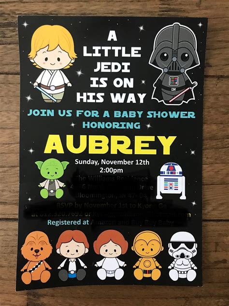 Always Aubrey A Star Wars Baby Shower