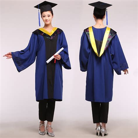 Masters Degree Gown Bachelor Costume And Cap University Graduates