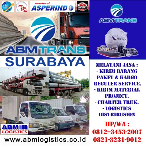 Lokasi trans studio surabaya ini ada di jl. ABM Logistics Surabaya Melayani Jasa Kirim Barang di kota Surabaya: ABM TRANS SURABAYA LAYANI ...