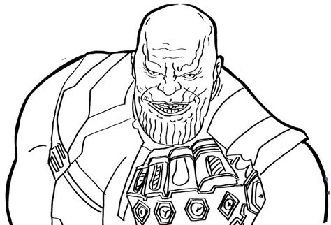 Infinity Gauntlet Coloring Coloring Pages