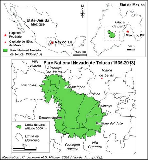 Atlas Nevado de Toluca Laire protégée du Nevado