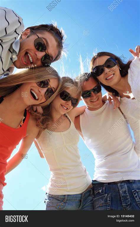 Cheerful Young People Image And Photo Free Trial Bigstock