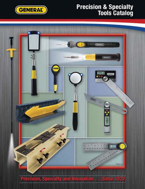 General Tools And Instruments 2014 Tool Catalog In Hand Tools