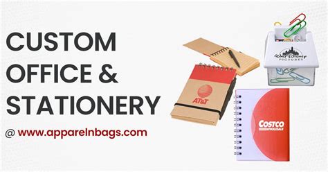 Custom Office Stationery Supplies In Bulk Apparelnbags