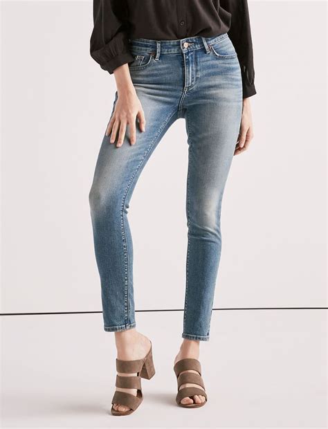 Ava Mid Rise Skinny Jean In Rocky River Lucky Brand Skinny Jeans
