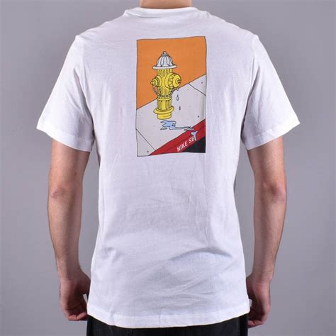 17,675 items on sale from $11. Nike SB Hydrant Skate T-Shirt - White - SKATE CLOTHING ...