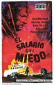 1953 - El salario del miedo - tt0046268 | Carteleras de cine, Carteles ...