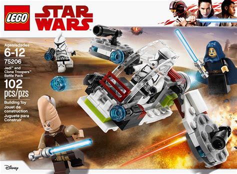 Lego Star Wars Jedi And Clone Troopers Battle Pack Smart Kids Toys