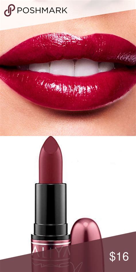 Mac Aaliyah Lipstick More Than A Woman Deep Red Deep Red Creme