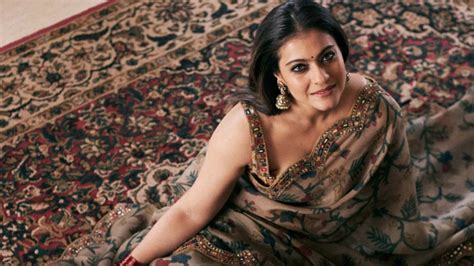 Kajol Looks Like A Vision To Behold In Kalamkari Saree Set With Sleeveless Blouse For Rs 1 Lakh