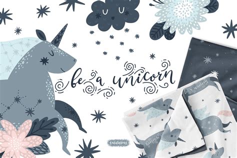 Unicorns Illustrations And Patterns Animal Illustrations Creative Market