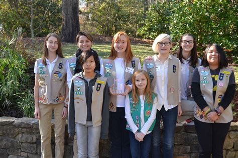 Girl Scout Troop 31017 Recognized As Volunteer Partner Of The Year