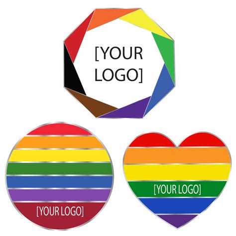 Rainbow Pride Lapel Pins Recycled 1 Eco Promotional Products