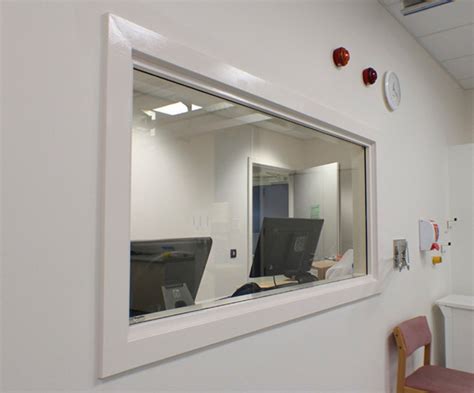 x ray shielding internal screens lead glass viewing windows