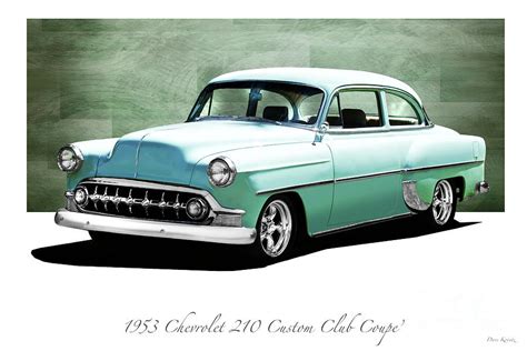 1953 Chevrolet 210 Club Coupe Photograph By Dave Koontz Fine Art America
