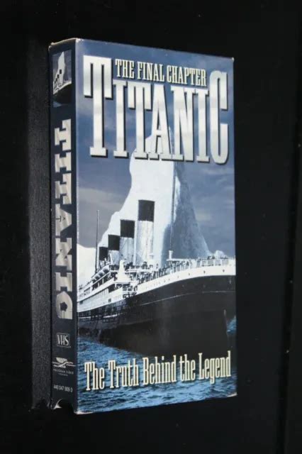 TITANIC THE FINAL Chapter Truth Behind Legend VHS Cassette Tape Movie Video PicClick