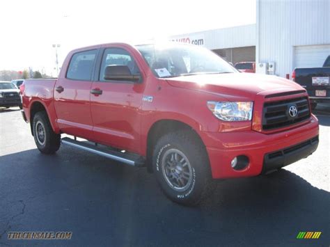 2011 Toyota Tundra Trd Rock Warrior Crewmax 4x4 In Radiant Red Photo 3 160841 Truck N Sale
