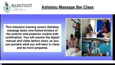Ashiatsu Massage Floor Class The Barefoot Masters