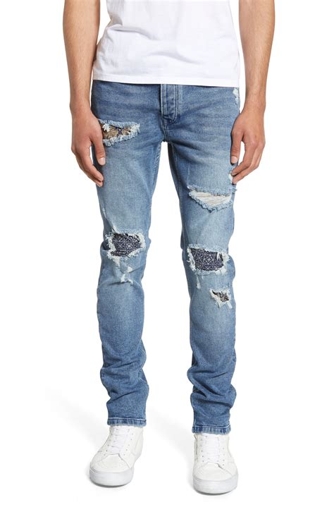 Mens Topman Ripped Skinny Fit Jeans The Fashionisto