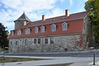 Das Schloss Harzgerode im August 2018. - Staedte-fotos.de