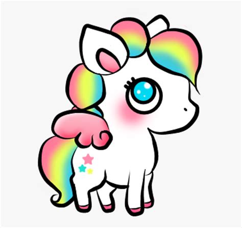 Cute Unicorn Colorful Sticker Remixit Babyunicorn Kawaii
