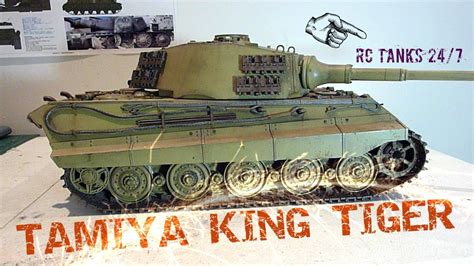 Tamiya King Tiger 1 16 RC Tank YouTube
