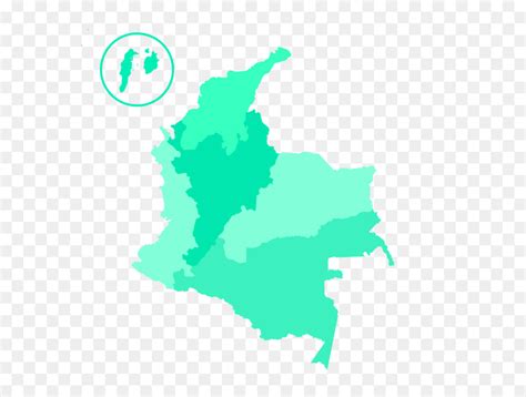 Colombia Departamentos De Colombia Mapa Imagen Png Imagen