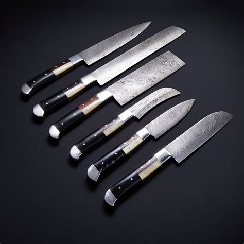 6 Piece Chef Knife Set Kch 26 Evermade Traders Touch Of Modern