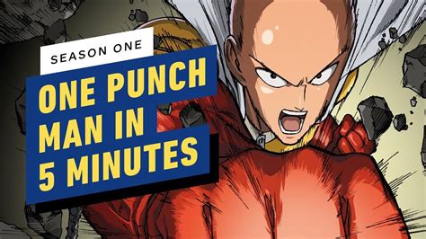 One Punch Man Season 1 Recap In 5 Minutes Youtube