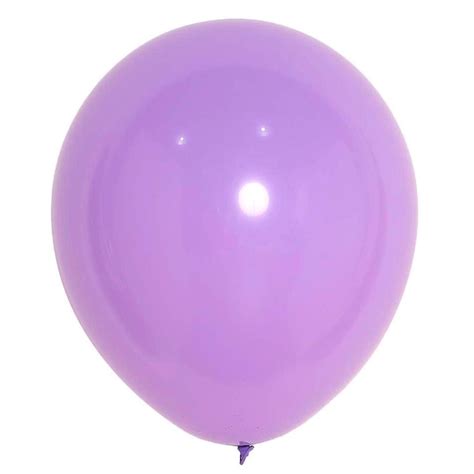 12 Pastel Purple Round Latex Balloons Matte Color Helium Balloons