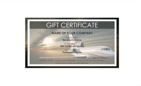 It can be gifted on any occasion at any time of the year. 9+ Travel Gift Certificate Templates - DOC, PDF, PSD | Free & Premium Templates