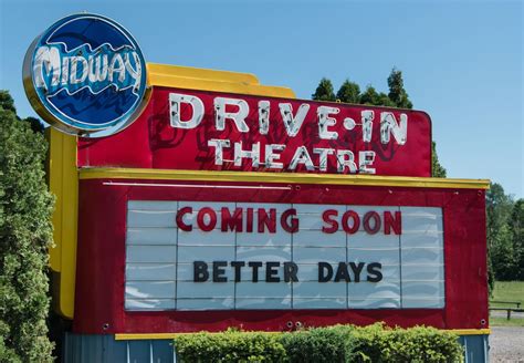 Closed for 2020, taking some time off for the holiday season. Midway Drive-In movie theater opening for 2020 season with ...