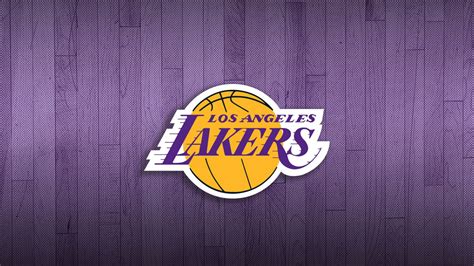 Lakers Logo In Light Amethyst Background Basketball Hd Sports